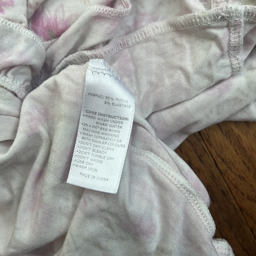 Stripe & Stare Girl’s Floral Sleep Dress Size 9-10 - Picture 5 of 5